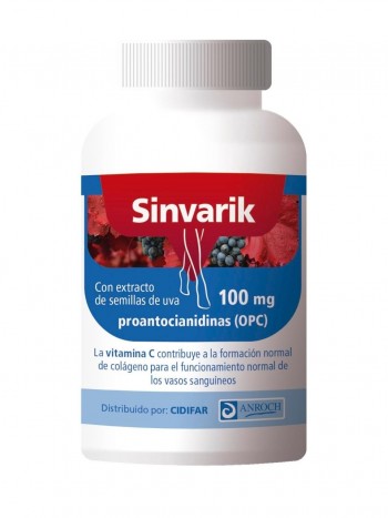 SINVARIK, 60 cápsulas de 600 mg.